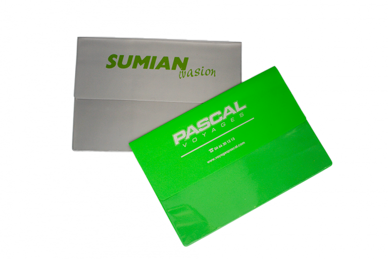 pochette voyage PLASTIC