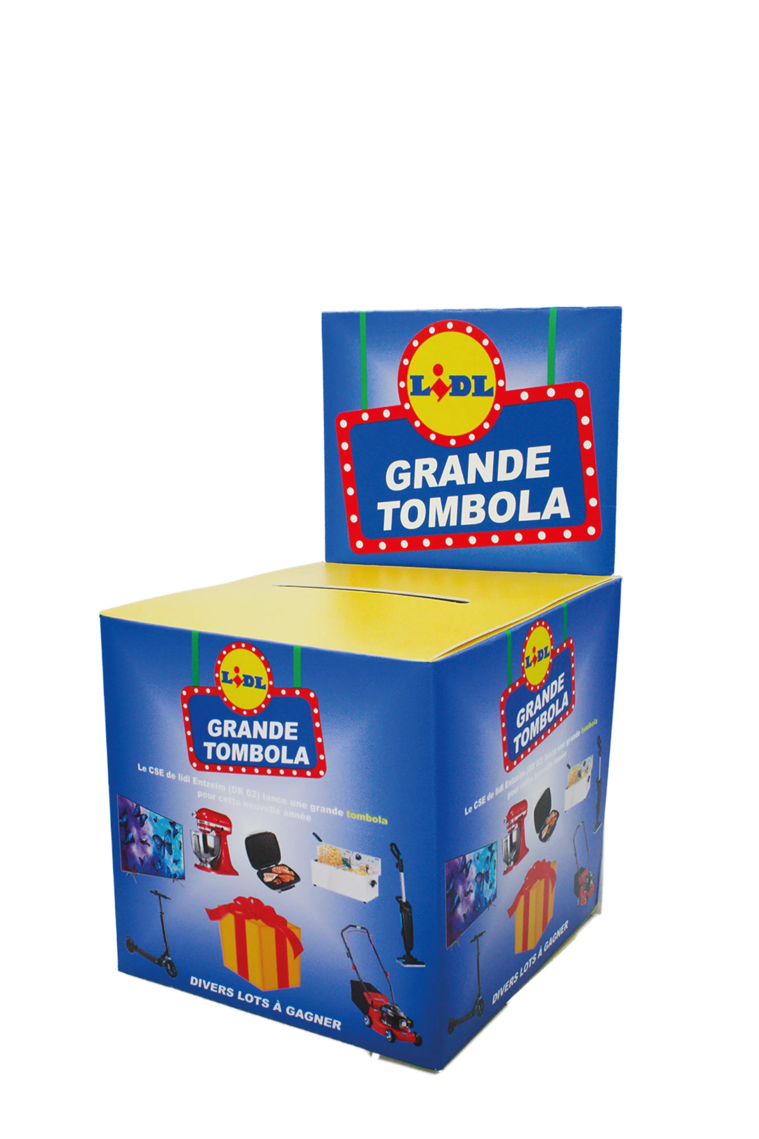 Urne Carton recycle personnalisable