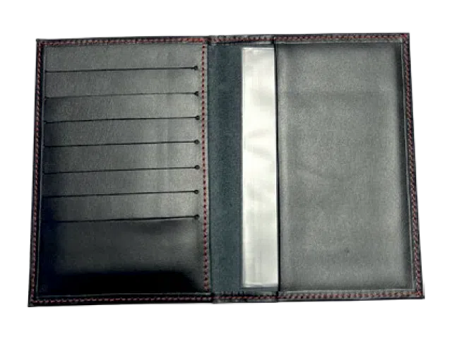 Pochette Porte-Cartes Adhésive Pour Téléphone - Card Holder PU Noir