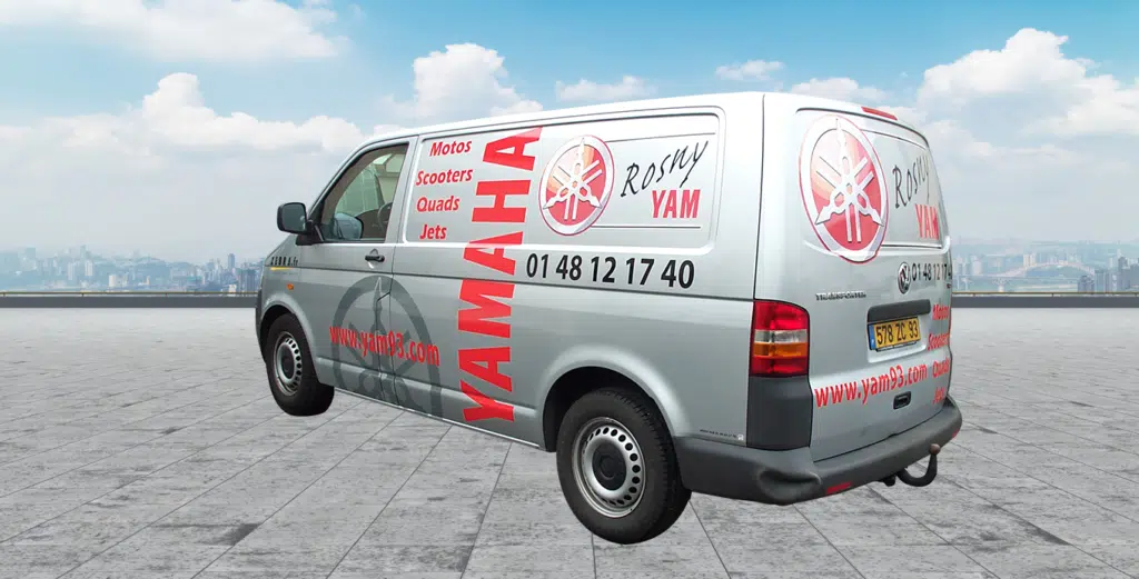 lettrage camionnette utilitaire marquage covering 116